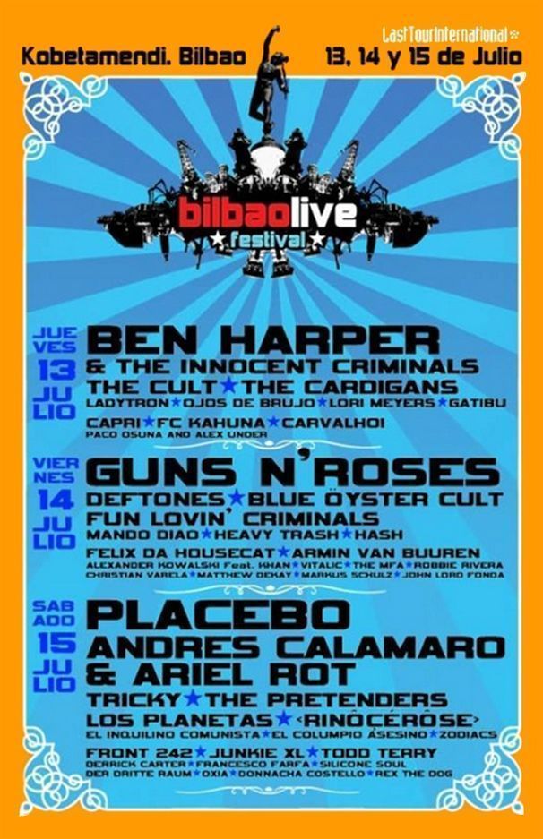 ¿Sabes cuál es el cartel de la primera edición de tu festival favorito? 6 ¿Sabes cuál es el cartel de la primera edición de tu festival favorito? 6