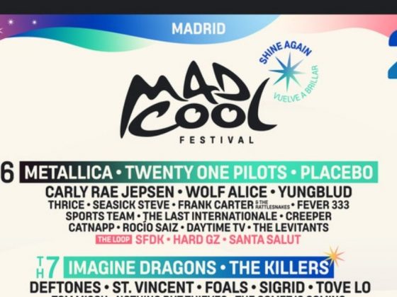 Cartel Mad Cool 2022 cierra cartel