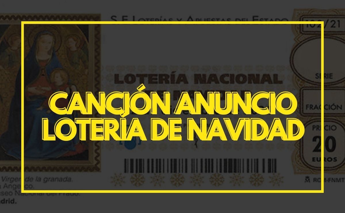 Canción anuncio Lotería de Navidad 2021 6 Canción anuncio Lotería de Navidad