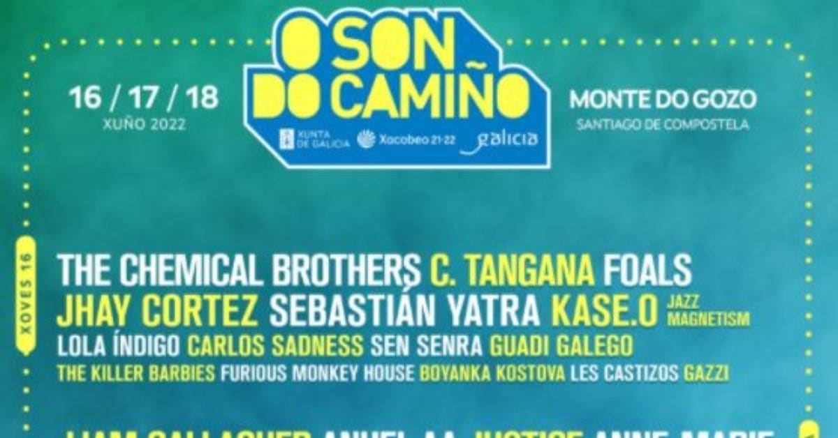 O Son Do Camiño 2022 presenta su cartel 1 O Son Do Camiño 2022 presenta cartel