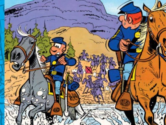 cómic Casacas Azules