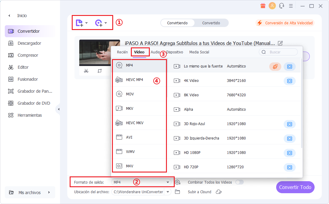 Convertidores de video : herramientas esenciales en la creación musical 3 Convertidores de video : herramientas esenciales en la creación musical 3
