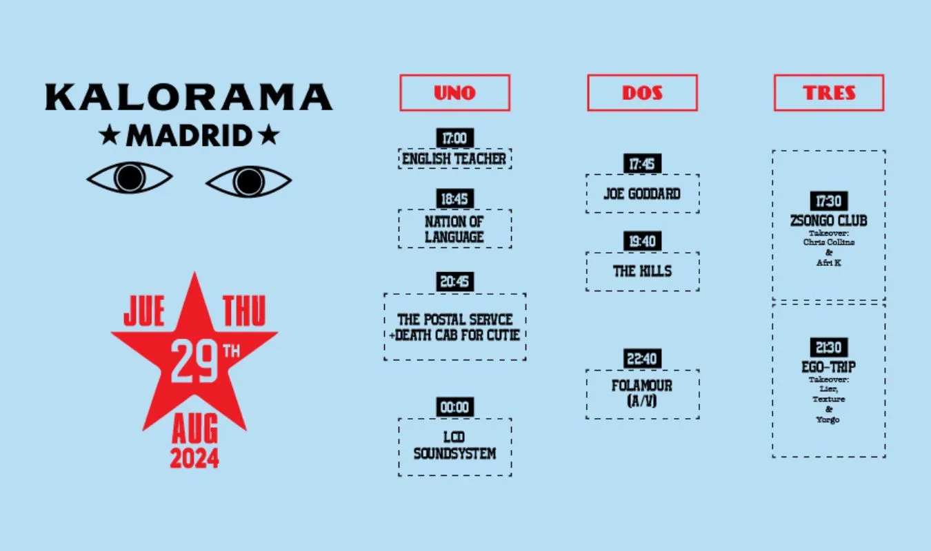 KALORAMA Madrid presenta sus horarios 4 KALORAMA Madrid presenta sus horarios 3 KALORAMA Madrid presenta sus horarios