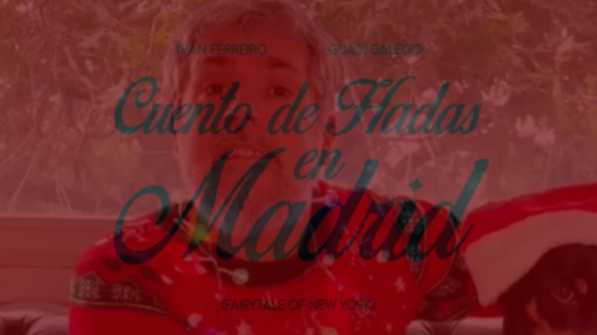 Iván Ferreiro y Guadi Galego estrenan su villancico 'Cuento de Hadas en Madrid' 2 Iván ferreiro villancico Cuento de Hadas en Madrid