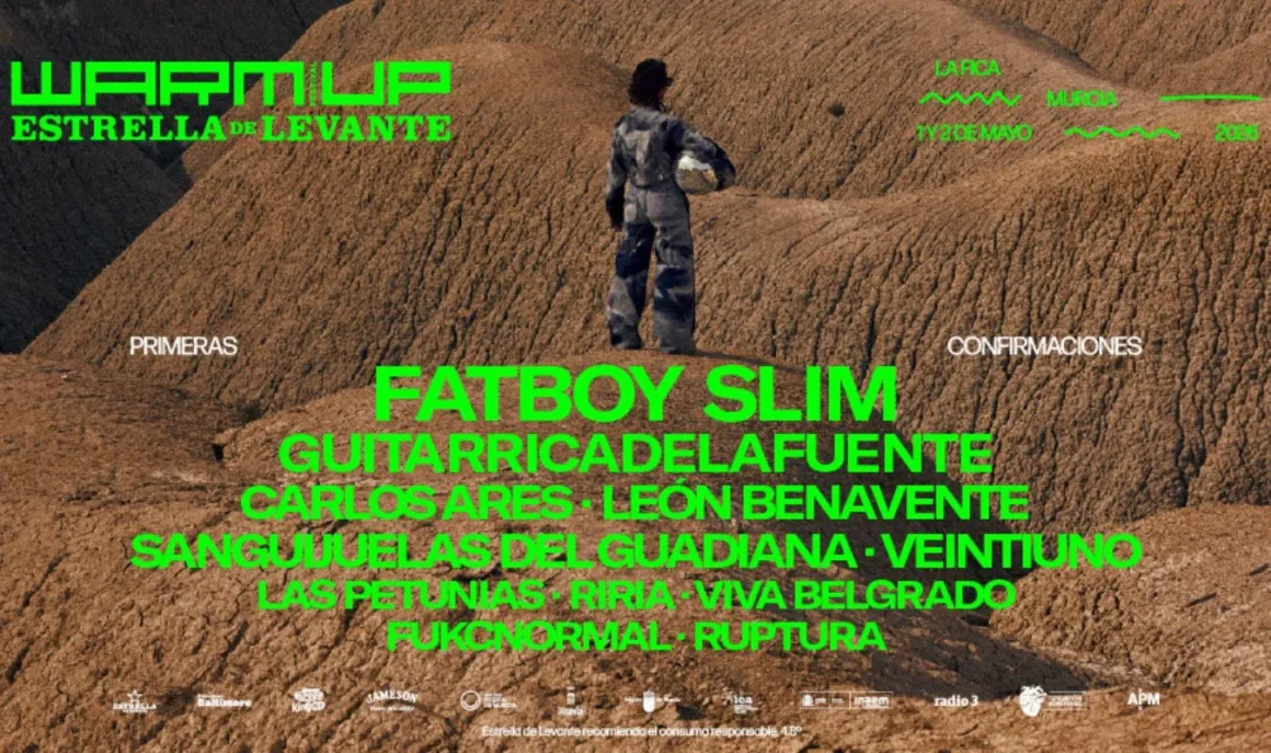 Zaidín Rock 2026 3 Primeros confirmados para WARM UP Estrella de Levante 2026