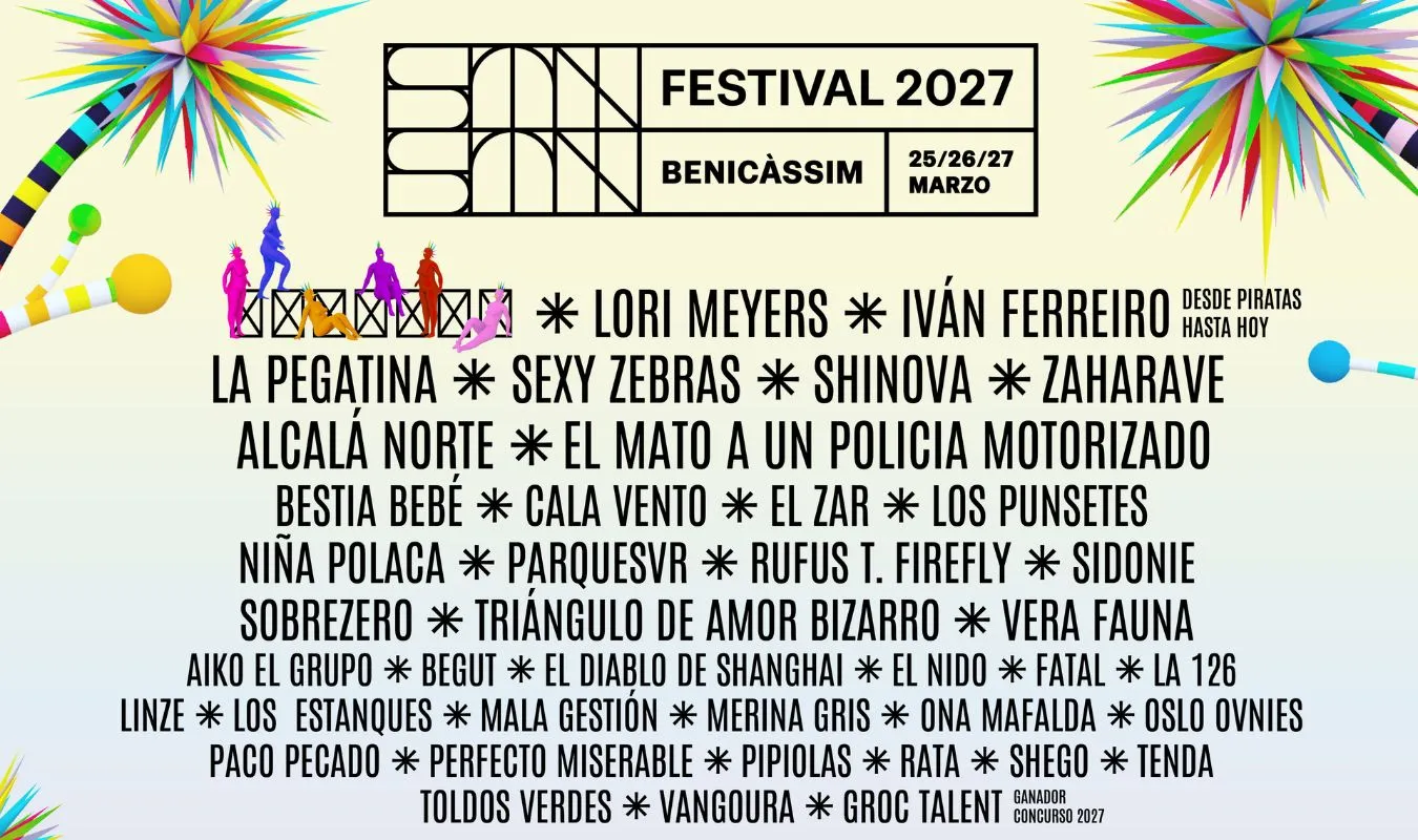 SanSan Festival 2027 desvela su cartel casi al completo 1 SanSan Festival 2027 desvela su cartel casi al completo